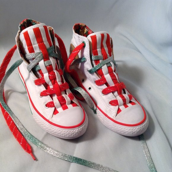 Converse Chuck Taylor All Star Gingerbread Loopholes High Top Sneakers Sz 13 - Picture 1 of 8